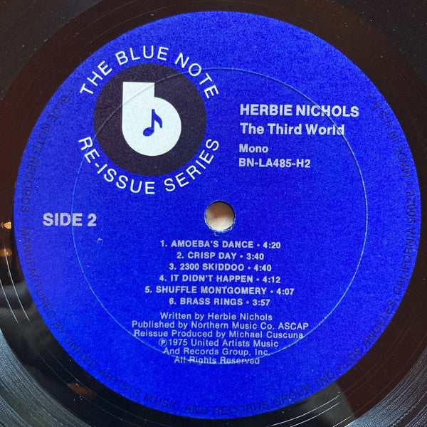 Herbie Nichols : The Third World (2xLP, Comp, Mono)
