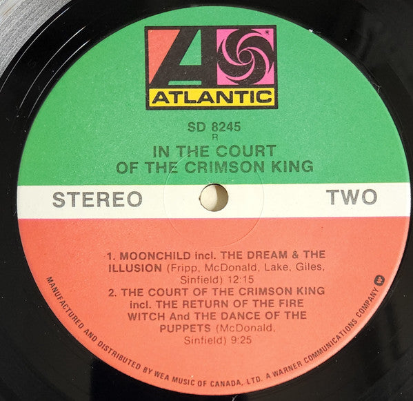 King Crimson : In The Court Of The Crimson King (An Observation By King Crimson) (LP, Album, RE)