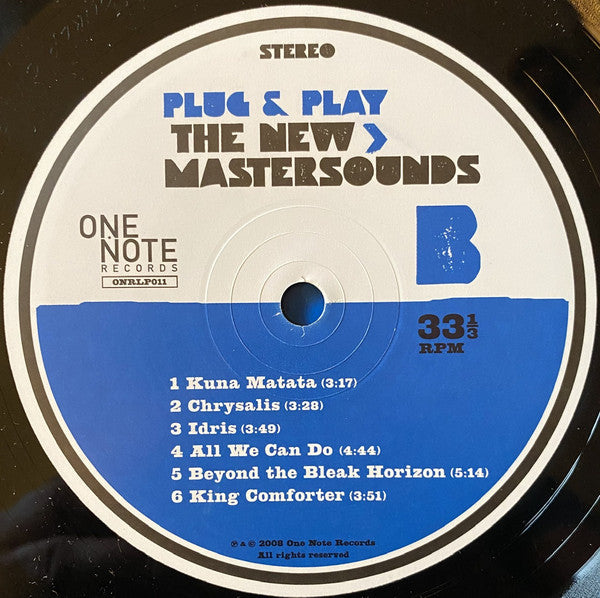 The New Mastersounds Featuring Dionne Charles : Plug & Play (LP, Album)