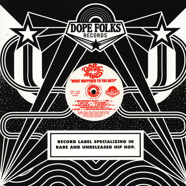 Darc Mind : What Happened To The Art? (LP, Album, Ltd)