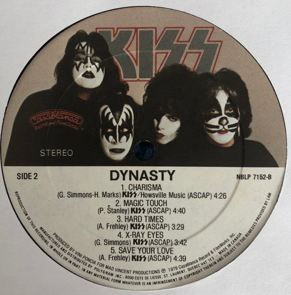 Kiss : Dynasty (LP, Album)