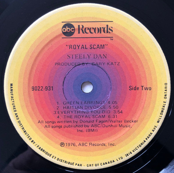 Steely Dan : The Royal Scam (LP, Album, Lab)