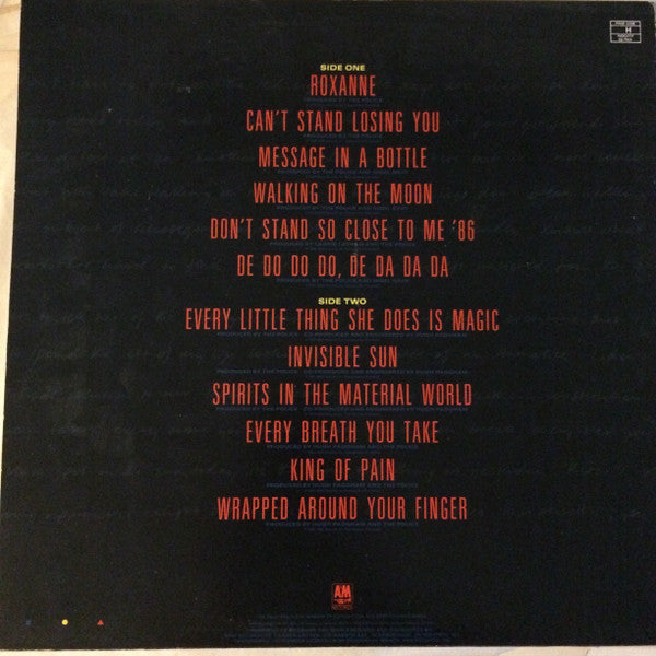 The Police : Every Breath You Take (The Singles) (LP, Comp, RM)