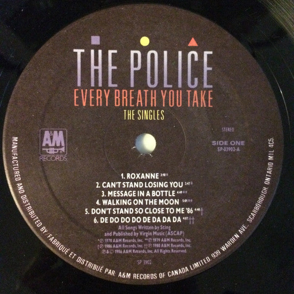 The Police : Every Breath You Take (The Singles) (LP, Comp, RM)