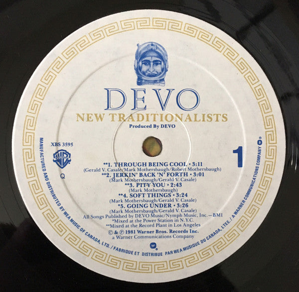 Devo : New Traditionalists (LP, Album)