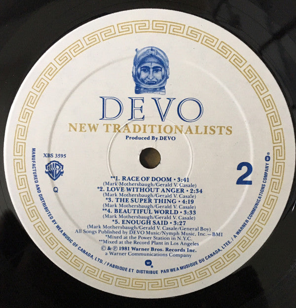 Devo : New Traditionalists (LP, Album)