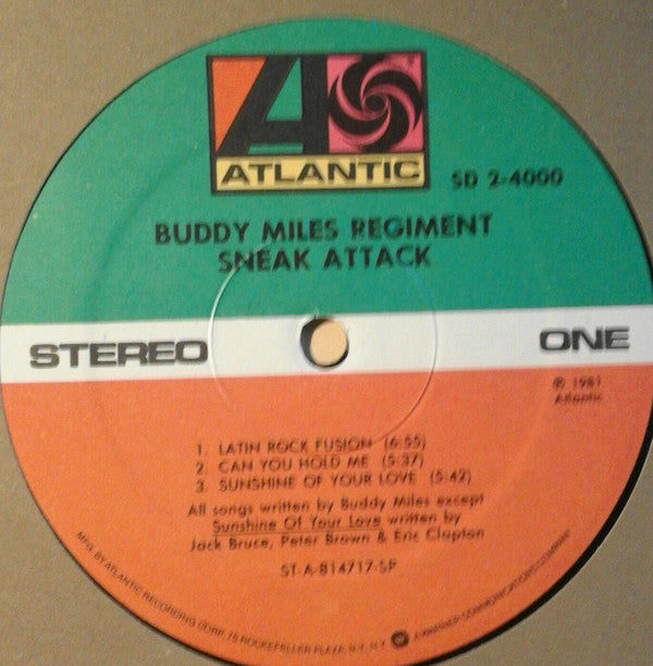 Buddy Miles Regiment : Sneak Attack (2xLP, Album, Spe)