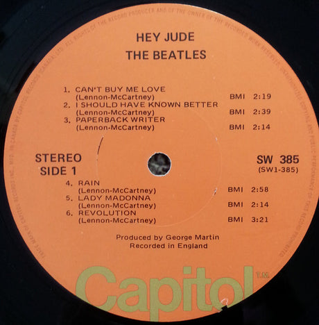 The Beatles : Hey Jude (LP, Comp, RE, Gol)