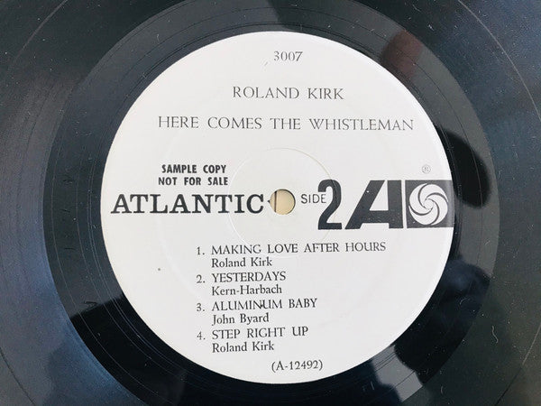 Roland Kirk : Here Comes The Whistleman (LP, Album, Mono, Promo)