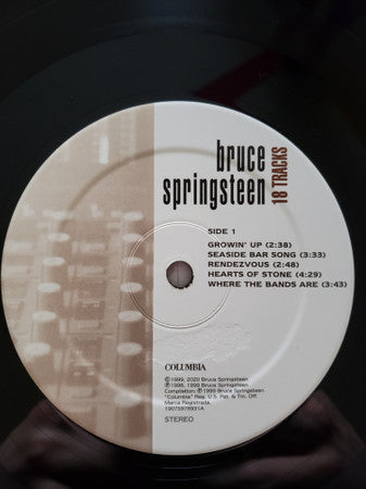 Bruce Springsteen : 18 Tracks (2xLP, Album, Comp, RE)