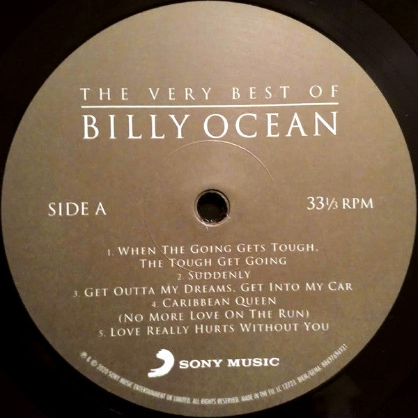 Billy Ocean : The Very Best Of Billy Ocean (LP, Comp)