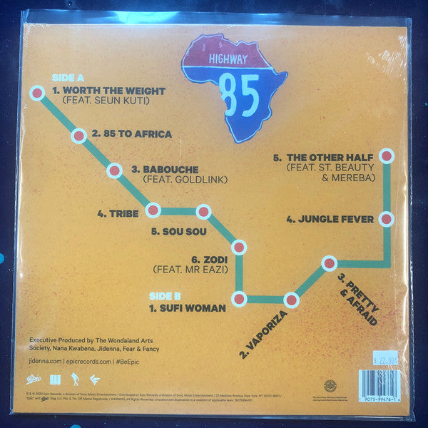 Jidenna : 85 To Africa (LP, Album)