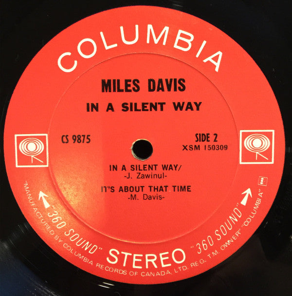 Miles Davis : In A Silent Way (LP, Album)