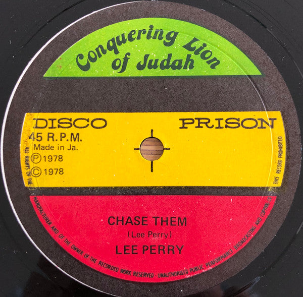 Lee Perry : Free Up The Prisoners / Chase Them (12")