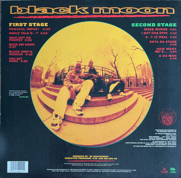 Black Moon : Enta Da Stage (LP, Album, RP)