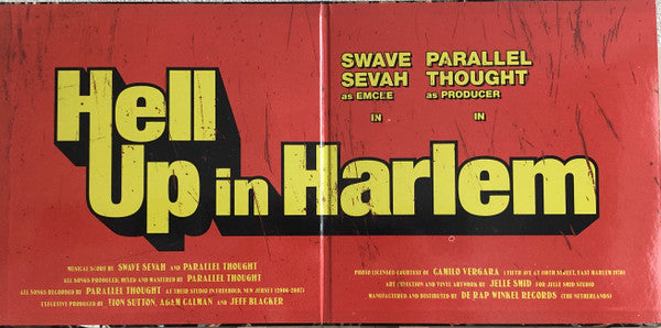 Swave Sevah & Parallel Thought : Hell Up In Harlem (LP, Album, Ltd, Num)