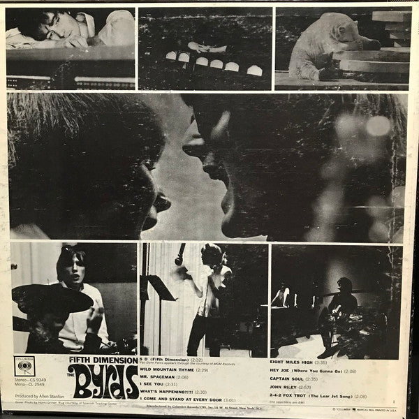 The Byrds : Fifth Dimension (LP, Album, RE)