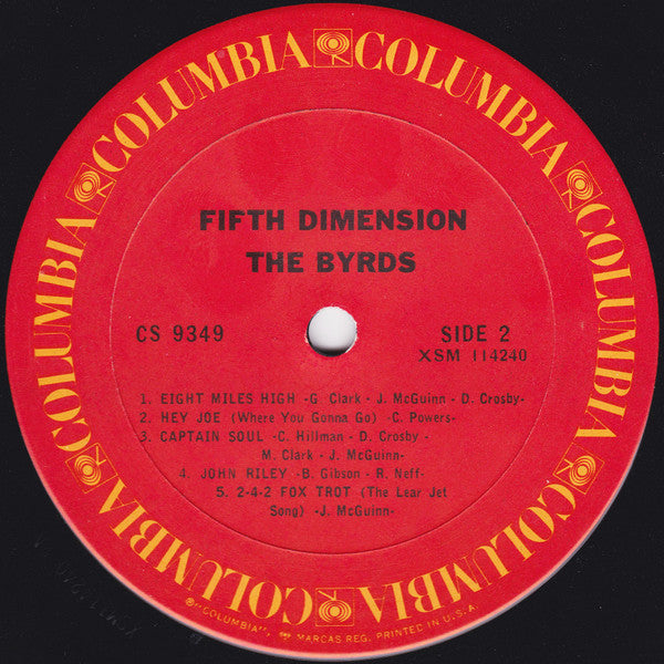 The Byrds : Fifth Dimension (LP, Album, RE)