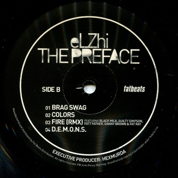 Elzhi : The Preface (2xLP, Album)