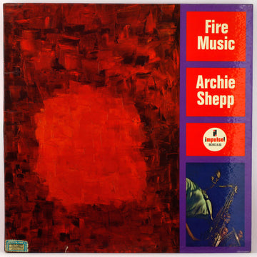 Archie Shepp : Fire Music (LP, Album, Mono, Gat)