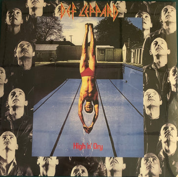 Def Leppard : High 'N' Dry (LP, Album, RE, RP)