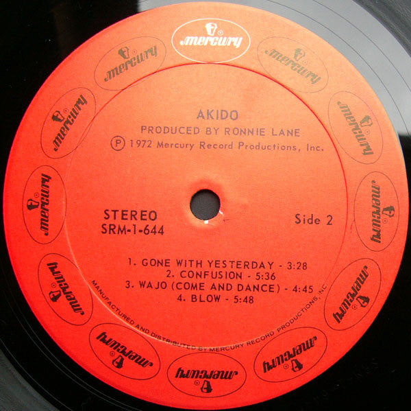 Akido (2) : Akido (LP, Album, Pre)
