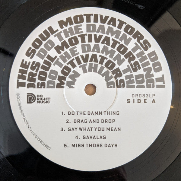 The Soul Motivators : Do The Damn Thing (LP, Album)