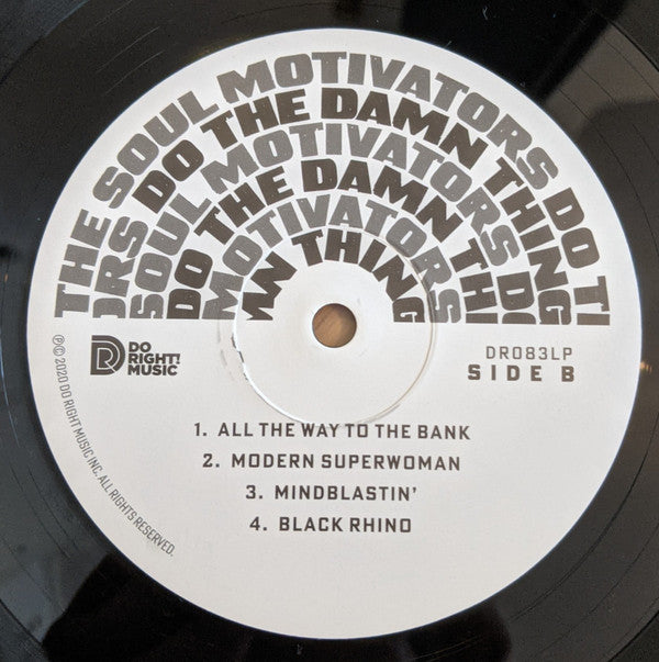The Soul Motivators : Do The Damn Thing (LP, Album)