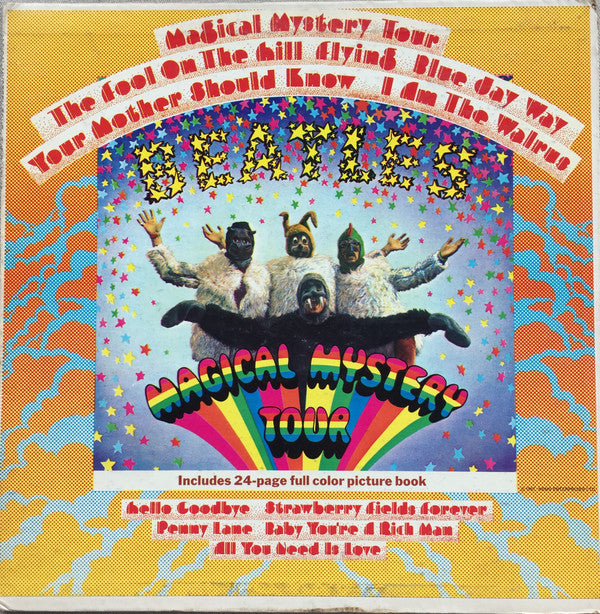 The Beatles : Magical Mystery Tour (LP, Album, Mono, Jac)