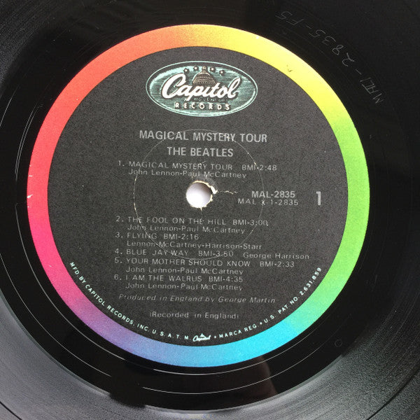 The Beatles : Magical Mystery Tour (LP, Album, Mono, Jac)