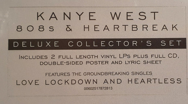 Kanye West : 808s & Heartbreak (2xLP, Album + CD, Album + RE)