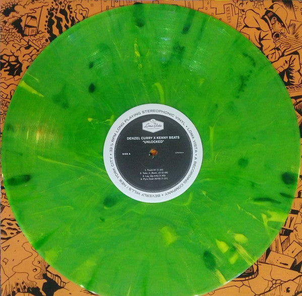 Denzel Curry X Kenny Beats : Unlocked (LP, EP, Club, Ltd, Num, Gre)