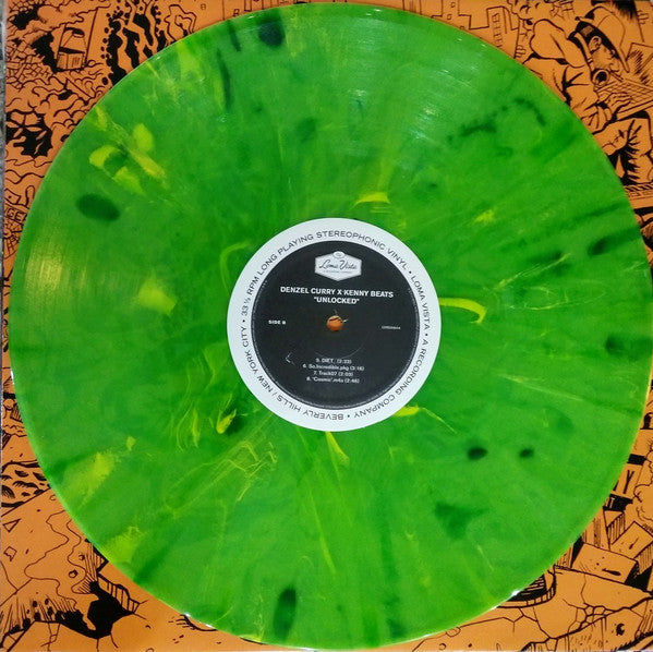 Denzel Curry X Kenny Beats : Unlocked (LP, EP, Club, Ltd, Num, Gre)