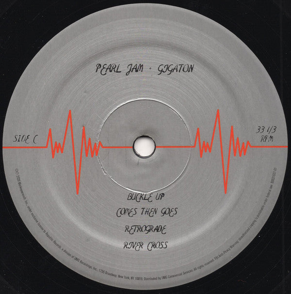 Pearl Jam : Gigaton (LP + LP, S/Sided, Etch, "In + Album)