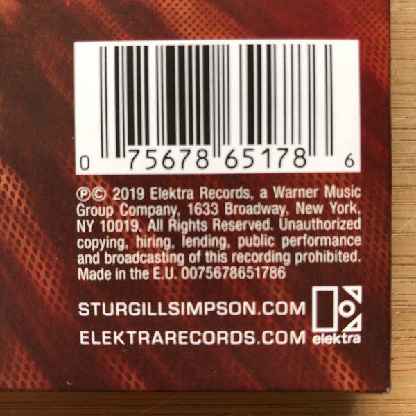 Sturgill Simpson : Sound & Fury (LP, Album, Ltd, Mar)