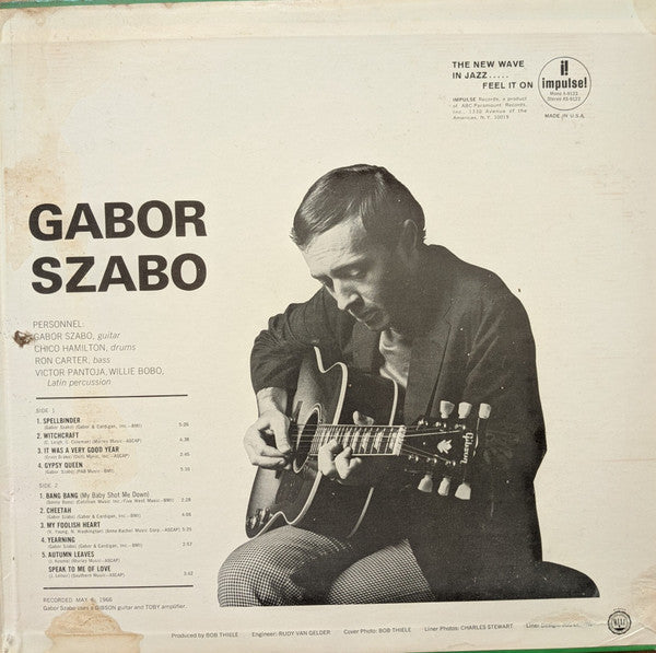 Gabor Szabo : Spellbinder (LP, Album, Gat)