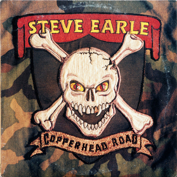 Steve Earle : Copperhead Road (LP, Album, Club, Col)
