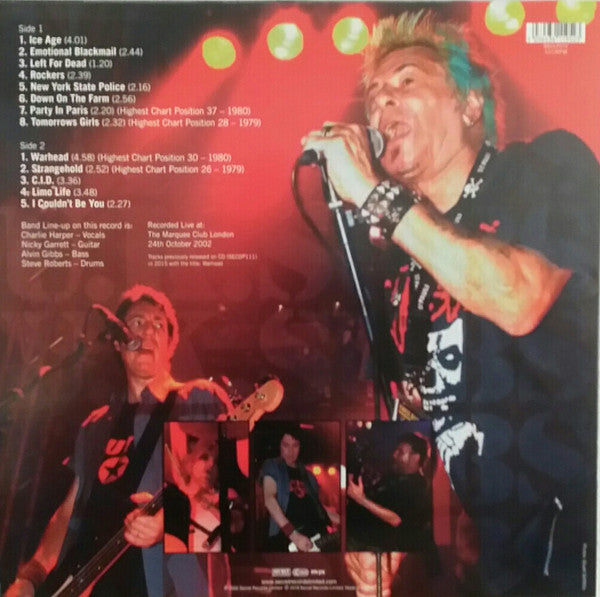 UK Subs : Best Of Live (LP, Album)
