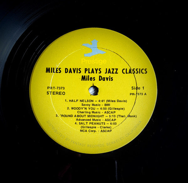 Miles Davis : Miles Davis Plays Jazz Classics (LP, Comp, RE, RM)