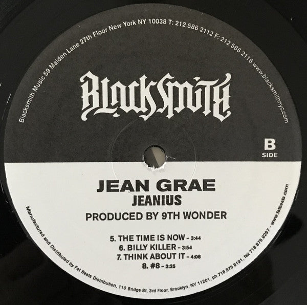 Jean Grae / 9th Wonder : Jeanius (2xLP, Album, Ltd, Num)