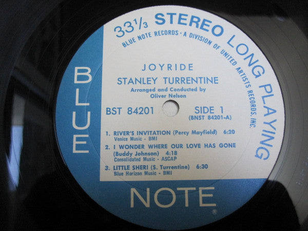 Stanley Turrentine : Joyride (LP, Album, RE)