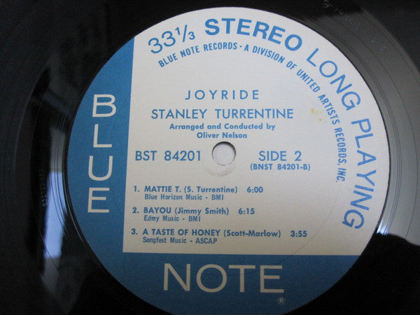 Stanley Turrentine : Joyride (LP, Album, RE)