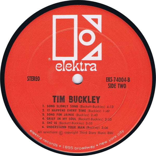 Tim Buckley : Tim Buckley (LP, Album, RP, Pit)