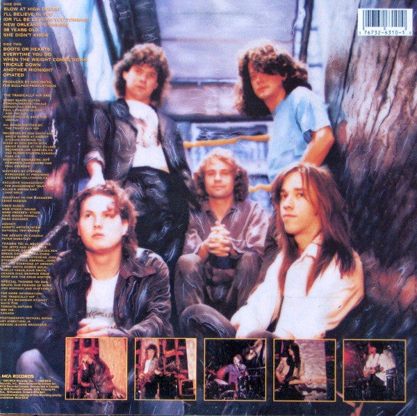 The Tragically Hip : Up To Here (LP, Album)