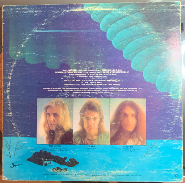 Rush : Fly By Night (LP, Album)