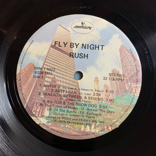Rush : Fly By Night (LP, Album)