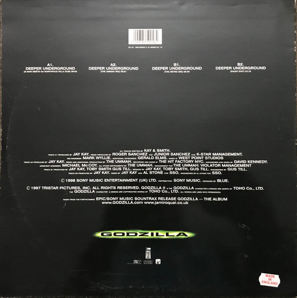 Jamiroquai : Deeper Underground (12")