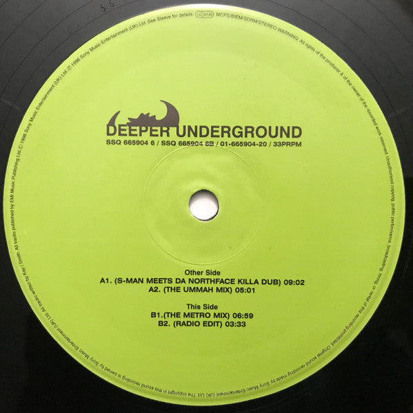 Jamiroquai : Deeper Underground (12")