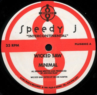 Speedy J : Intercontinental (12")