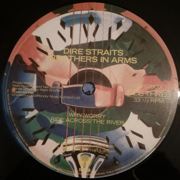 Dire Straits : Brothers In Arms (2xLP, Album, RE, 180)